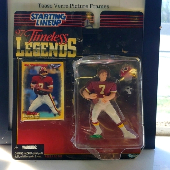 NWT Joe Theismann Red Skin Legend Figures Vintage Collectible